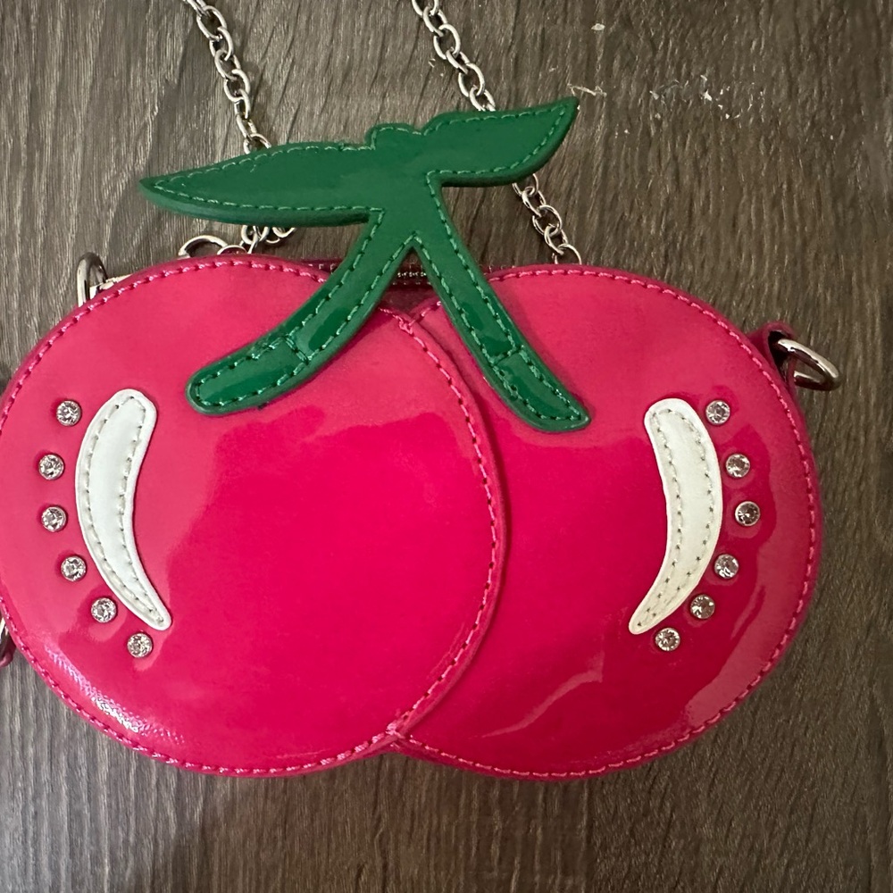 Sugar Thrillz Cherry On Top Coin Purse / Crossbody Bag